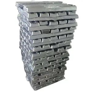 Lingot d'aluminium/aluminium pur certifié 99.9% largement utilisé pour fondre le lingot avec la qualité