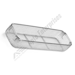 ถาดลวดตาข่ายสแตนเลสสำหรับเครื่องมือแพทย์ผ่าตัด  พร้อมโลโก้สั่งทำพิเศษ - Product Image 5