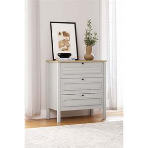 ตู้ลิ้นชักไม้สไตล์โมเดิร์นคันทรี 3 ชั้น ยี่ห้อซาร์โมบี ไทก้า ดีไซน์แบบตั้งพื้น เป็นมิตรกับสิ่งแวดล้อม พร้อมอุปกรณ์อะลูมิเนียมอเนกประสงค์ - Product Image 6