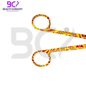 กรรไกรผ้าพันแผลผ่าตัดสีเหลืองสีส้มสีส้ม5.5 "เครื่องมือทางการแพทย์มาใหม่ - Product Image 6