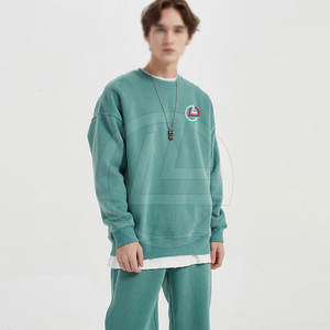 Chándal de hombre holgado de calle a la moda con Sudadera con capucha y parte inferior de Jogger para estilo de salón chándal de hombre de talla grande - Product Image 4
