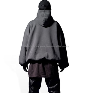 Sudadera de Invierno de Lujo para Hombre, Gruesa, Sin Cordones, Felpa Francesa, 100% Algodón, Ecológica, Transpirable, con Estampado Personalizado, Cierre de Cremallera, Estilo Vintage - Product Image 2