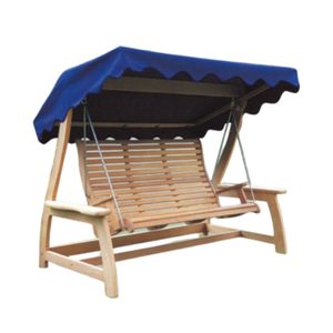 Hot sale teak <b>wood</b> <b>swing</b> with simple modern style suitable for outdoor with strong legs that are anti-rot and durable - Product Image 5