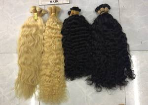 Paquetes de cabello humano virgen vietnamita de fábrica más vendidos, cutícula de onda profunda suelta alineada, cabello camboyano y vietnamita - Product Image 3