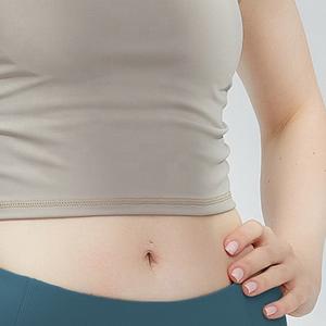 T-shirt court en coton à séchage rapide, de haute qualité, à manches courtes, uni, col carré, pour femmes, décontracté - Product Image 3