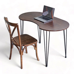 Adjustable Height Rubber Wood <b>Computer</b> <b>Desk</b> and Chair Set (120x60cm) - Product Image 1
