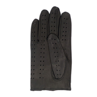 Gants de travail en cuir de chèvre pour conducteur Gants de conduite Logo personnalisé Gants anti-écrasement