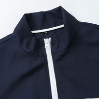 Ensemble de vêtements de sport pour femmes, taille plus, hiver, polaire uni respirant, 2 pièces, veste à manches longues avec cordon de serrage et short