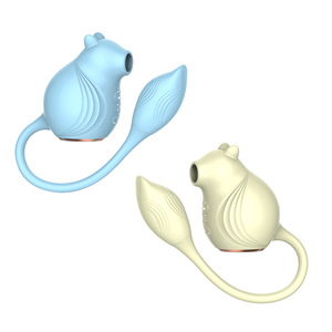 Masseur vibrant pour couples à 10 fréquences de succion et de vibration - Product Image 2