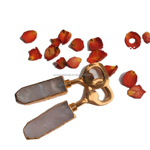 Décapsuleur en Quartz Rose Agate Cristal Quartz Résine d'Agate Naturelle Art Bouteilles de Bière Outil Ouvert Ouvre-Boisson Unique en Vente Chaude - Product Image 1