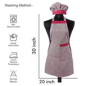 High Quality Cotton Waist <b>Work</b> <b>Apron</b> for Baking Roasting & Frying Wholesale Supply From India - Product Image 3