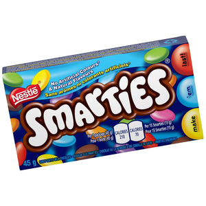 SMARTIESS 25g/8,8 oz Mini Box Solid Milk Chocolate 12 Pack de 100G Sharing Bars Bulk - Product Image 2