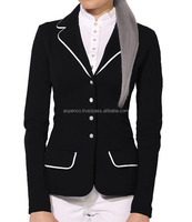 Vestes de concours d'équitation pour femmes, vestes de compétition d'équitation en softshell intelligentes pour femmes