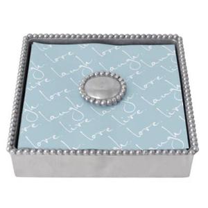 Square Shape Tissue Storage Basket High Quality Metal Napkins <b>Stand</b> Decorative Tissue Box With <b>Weight</b> Metal Gifts & Crafts - Product Image 1