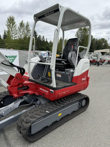 Excavadora Mini Takeuchi TB260 Usada al por Mayor, Bomba de Motor, Oruga, 3.5 Toneladas, Alto Momento de Carga, PLC Huade, Caja de Cambios, Rodamiento - Product Image 3