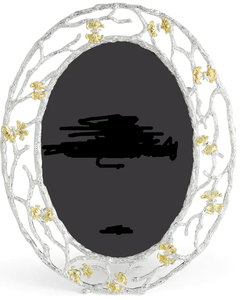 Marco DE FOTOS ovalado estilo Flor de aluminio personalizado creativo Marco de buena calidad fábrica al por mayor - Product Image 3