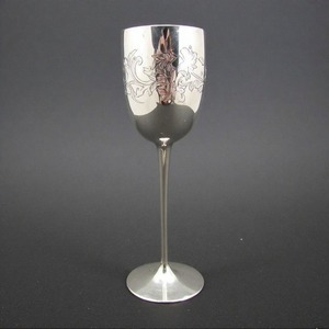 SacraGold Copa de latón sagrado Cáliz de vino de metal Copa tradicional de acabado antiguo para rituales religiosos y altares de Iglesia - Product Image 2