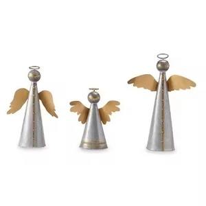 Esculturas de Ángeles de Madera Únicas, Figuras Artísticas para Agregar un Toque Elegante a Mesas o Estantes para el Hogar o la Oficina - Product Image 2