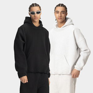 เสื้อครอปแบบ420gsm มีฮู้ดเอวลอยผ้าฝ้าย100% พิมพ์ลาย - Product Image 4