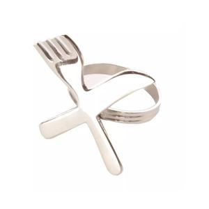 Servilletero en forma de hoja de latón Vintage, servilletero de Metal de fundición para decoración de eventos de boda, servilleta de Metal de aspecto nuevo - Product Image 4