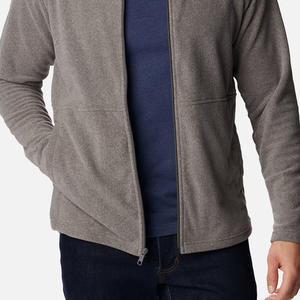 Zip Closure <b>Jacket</b> For Men Wholesale Rate OEM Service Full Sleeve Stand Collar Winter <b>Jacket</b> <b>Fleece</b> Material Warm Soft Material - Product Image 3