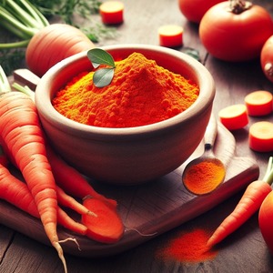 Poudre de carotte en vrac séchée FD à forte demande pour mélanges de smoothies biologiques boissons énergisantes nutrition pour bébé - Product Image 5