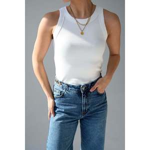 Camisola Ligera Color Blanco Hueso - Product Image 2