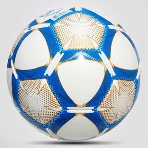 Ballon de football pakistanais de haute qualité, nouveau style, design de machine, cuir, ballon de football de qualité supérieure - Product Image 2