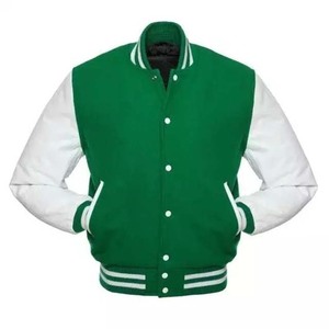 Custom Long Sleeve Men's Baseball Varisty <b>Jacket</b> Men Plain Blank <b>jacket</b> for men, <b>patchwork</b> High Quality Wholesale Price - Product Image 4