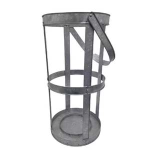 Portavelas galvanizado decorativo para el hogar de tendencia, soporte de vela oxidada para decoración de fiesta de Navidad, hecho a mano, disponible a medida - Product Image 4