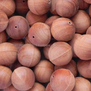 Perles rondes en bois de santal tendance pour la fabrication de bracelets - Product Image 1