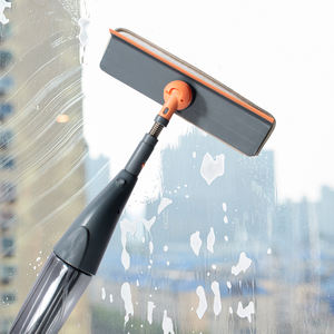 HOLAMOPA Vente en gros de serpillière pulvérisatrice 2 en 1 avec manche en fer, tampons en microfibre, raclette, outil de nettoyage des fenêtres pour la <span class=keywords><strong>maison</strong></span>, le bureau et le commerce - Product Image 4