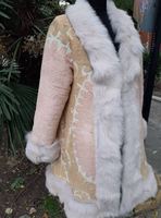 Belle femmes longue veste Suzani brodé veste dames léger toile flambant neuf Boho hiver Designer avant Suzani