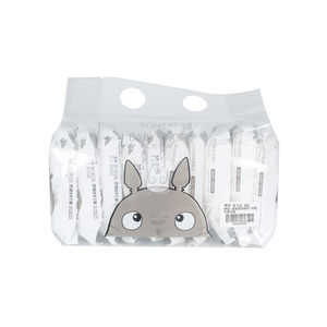 Lingettes humides pour bébé, 8x10 paquets, 18x20 cm, pour le nettoyage des bébés, en tissu spunlace, logo personnalisable, parfumé - Product Image 3
