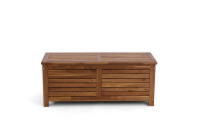 Lot de trois boîtes de rangement rectangulaires pratiques et créatives de style naturel, caisses en bois pour la maison
