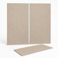 Panneau mural SPC WYRAX en texture grès pour cuisine contemporaine, résistant à l'humidité, pour la décoration murale