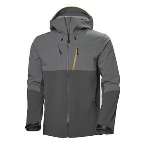 Abrigo de senderismo a prueba de viento con capucha y logotipo personalizado de la empresa para exteriores, impermeable, Polar, Softshell, chaquetas de invierno para hombre, uniforme - Product Image 4