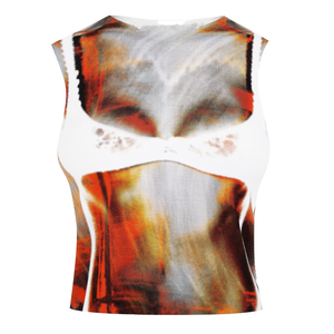 เสื้อผู้หญิงแฟชั่น เสื้อโอเวอร์ไซส์ทรงหลวม แขนระบาย เสื้อทันสมัย - Product Image 4