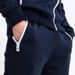 Vente en gros de survêtements à capuche de haute qualité survêtements 100% coton pour hommes logo personnalisé survêtement décontracté pour hommes nouveau style coupe ajustée - Product Image 6