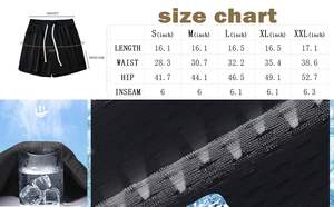 Short de course en maille athlétique respirant pour homme Short de course à entrejambe de 5.5 pouces avec motif solide Service OEM disponible - Product Image 6