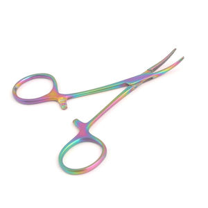เครื่องมือผ่าตัดแบบใช้มือ ARISTON INTERNATIONAL Kelly Forceps รุ่นพรีเมียม ทำจากสแตนเลส โค้งและตรง ได้รับการรับรองมาตรฐาน CE ระดับ II - Product Image 5
