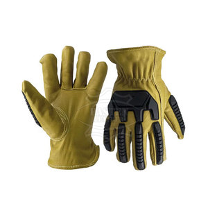 Gants de sécurité résistants aux chocs de la meilleure qualité Gants en cuir fabriqués en usine au prix de gros - Product Image 2