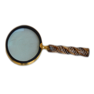 Factory Direct Sales of Various Specifications of Multiple Portable Dragon Handle <b>Magnifier</b> Metal Handle Hand Held <b>Magnifier</b> - Product Image 4