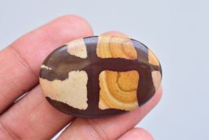 ¡Raro! Outback-cabujón de jaspe, Gema de jaspe para joyería, piedra para anillo, piedra de Color marrón - Product Image 2
