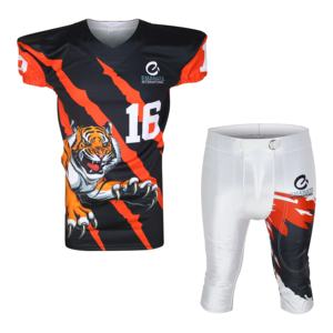 Uniforme de fútbol americano barato Ropa deportiva Sublimación Uniforme de fútbol americano de la mejor calidad - Product Image 5