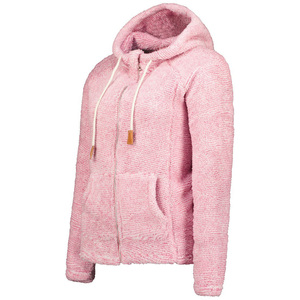 Chaqueta de Forro Polar con Capucha Ajustable, Moderna, Transpirable y de Primera Calidad para Mujer, Chaqueta de Mujer Cálida, Suave, Aislada y de Corte Holgado - Product Image 3