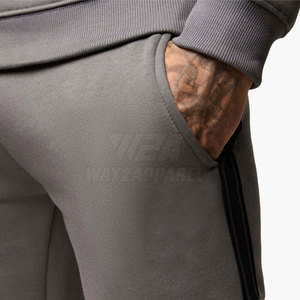 Ensemble de survêtement décontracté pour homme, deux pièces, tenue confortable pour la salle de sport, l'entraînement et les activités de plein air - Product Image 3