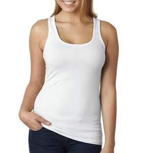 Débardeurs en coton sans manches pour femmes séchage rapide tricoté Gym Yoga Stringer haut court longueur Singlet gilet pour réservoir d'entraînement - Product Image 6