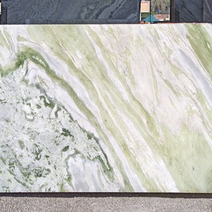 Himalayan Onyx แผ่นขัดมันกระเบื้องตัดธรรมชาติในพอร์ซเลนสำหรับห้องครัวห้องน้ำภายนอกวิลล่าด้วยโซลูชั่นการออกแบบกราฟิก - Product Image 1