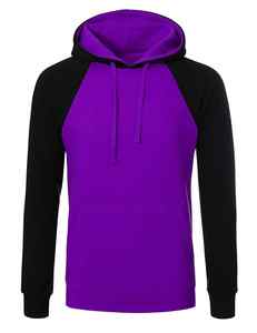 <b>Men's</b> Premium Slim Multi-Color Cotton Fleece Hoodie two tone hoodie Soft Zip-up <b>Jacket</b> Embroidery Plain Dyed Winter Coat - Product Image 4